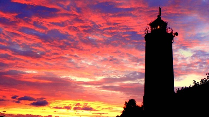 Sonnenuntergan St. Peter-Ording