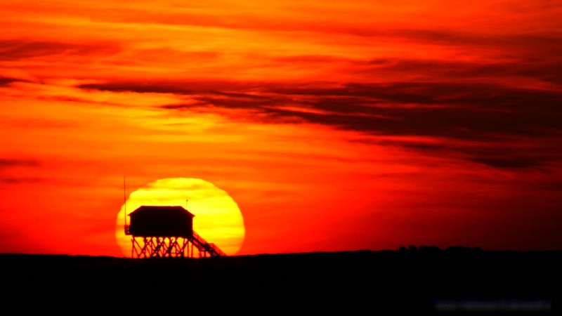 Sonnenuntergang St. Peter-Ording